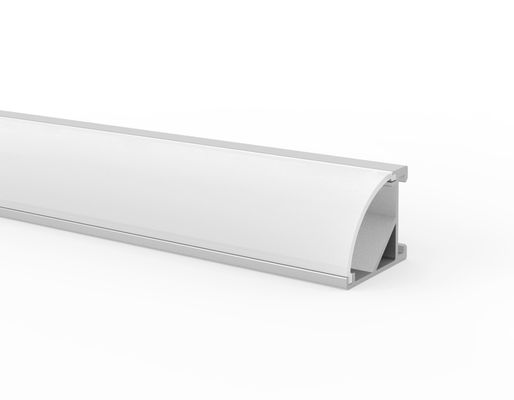 Profilo di alluminio principale della striscia per il Governo del supermercato con illuminazione magnetica di PMMA W16mm