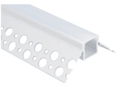 Profilo di alluminio del LED per illuminazione lineare principale messa dell'angolo della parete del gesso del muro a secco di profilo