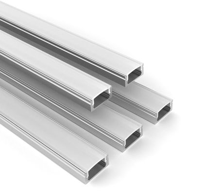 Il profilo di alluminio principale 17*9mm della striscia per il supporto di superficie ha condotto l'illuminazione lineare con la copertura del PC