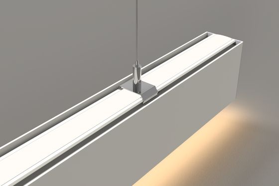 Il profilo di alluminio principale W30xH55mm della striscia ha sospeso il profilo di alluminio del LED