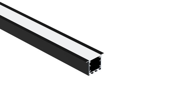 L'estrusione di alluminio di W35*H35mm LED profila il supporto messo con il diffusore del PC