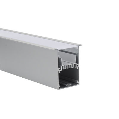 Prezzo buono ossidazione principale di alluminio di sabbiatura di profilo messa larghezza IP20 di 50mm in linea