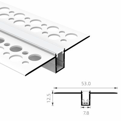 Prezzo buono T5 6063 il PC PMMA ha messo il PWB di alluminio principale dell'estrusione 5mm per il muro a secco in linea