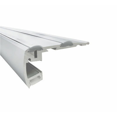 Prezzo buono l'estrusione di alluminio del PC PMMA LED di larghezza di 8mm profila 6063 T5 con la copertura del diffusore del PC in linea