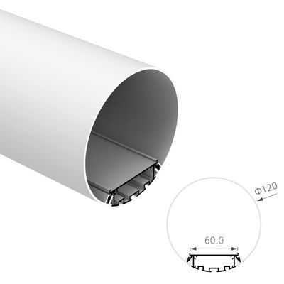 Il diametro 120mm RoHS intorno al sollevamento di alluminio di profilo KN10 del LED ha anodizzato