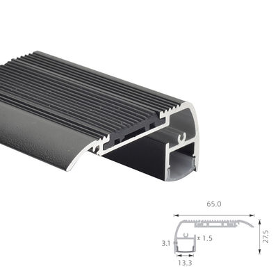 Prezzo buono I profili di alluminio dell'estrusione di Opal Anodized H27.5mm LED spruzzano ricoprire in linea