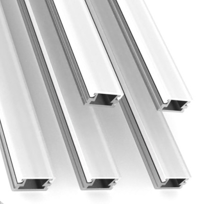 Prezzo buono Il PC di alluminio di profilo della striscia di H7.5mm LED ha glassato il processo dell'estrusione di ROHS in linea
