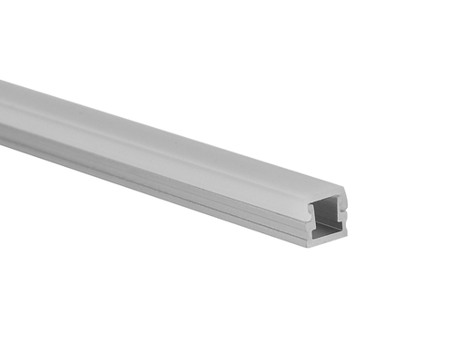 Profilo di alluminio anodizzato della piccola striscia di 8*7.5mm LED con i cappucci protettivi