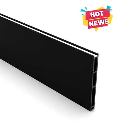 6063 t5 hanno messo il profilo di alluminio del LED con cavo d'attaccatura appropriato