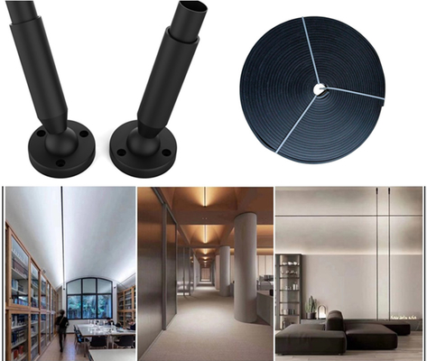 Manica di luce di alluminio della striscia di profilo leggero lineare della decorazione di RoHS del CE