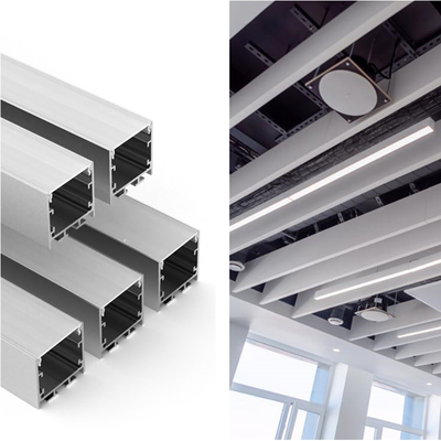 profilo di alluminio della striscia di 35*35mm LED che solleva la luce di striscia principale
