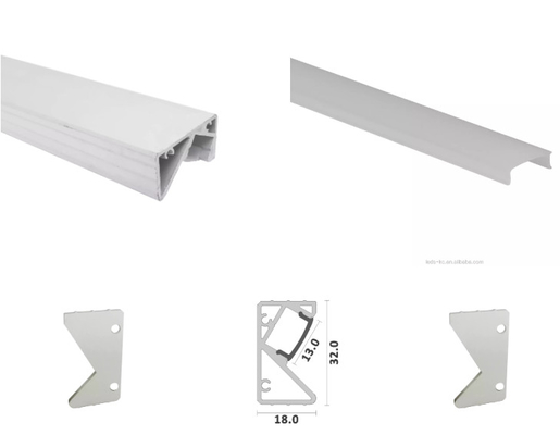 Prezzo buono Scala principale di alluminio messa dell'angolo della parete di profilo per l'estrusione principale di Shrip Lingt in linea
