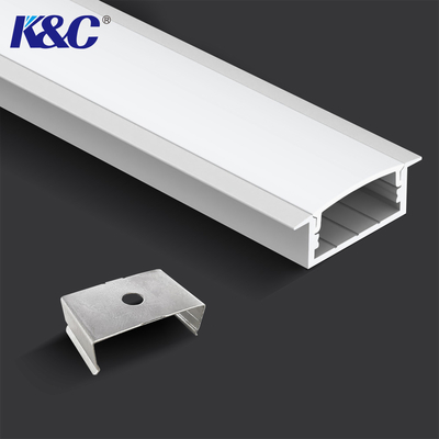 Prezzo buono Il diffusore di PMMA ha messo il LED di alluminio profila la sabbiatura di lunghezza di 2.5m in linea