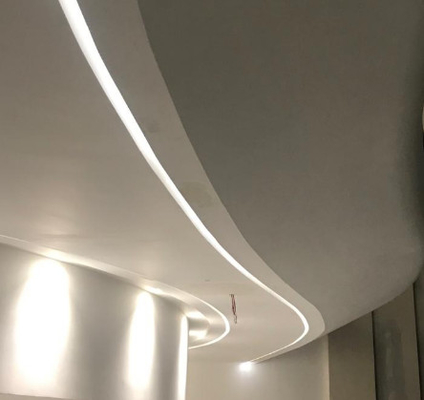 L'estrusione flessibile U di alluminio di profilo ha condotto la curva messa 6063 T5 pieghevoli di Manica della luce di striscia