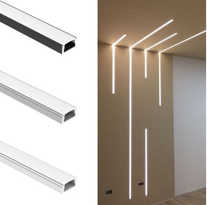 Leggio di alluminio 6063 T5 Profile a LED a forma di U