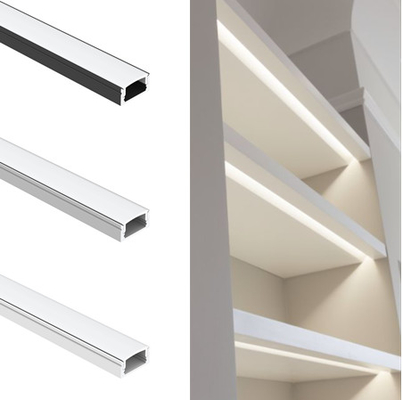 La superficie ha montato 6063 il diffusore di alluminio di profilo PMMA della striscia del LED per illuminazione della parete del guardaroba