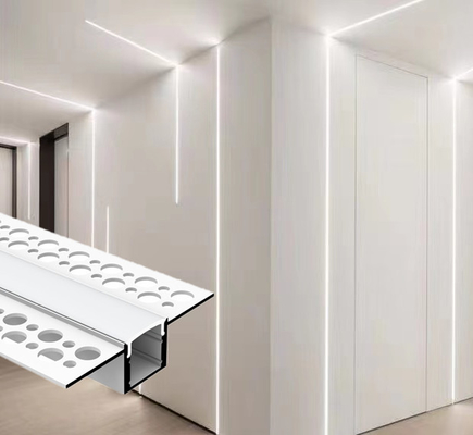 Prezzo buono Il profilo principale di alluminio messo del gesso del gesso del muro a secco per la luce del soffitto LED spoglia il Manica di alluminio in linea