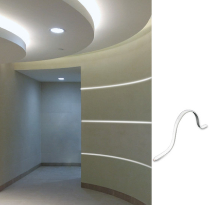 La superficie pieghevole flessibile di profilo della luce di striscia di Manica di alluminio LED della striscia di IP65 LED ha montato