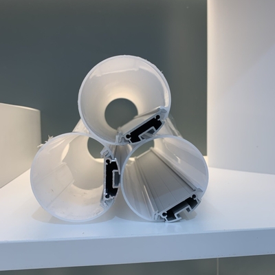 Decorazioni intorno alla copertura di alluminio del PC del diametro T5 60mm di profilo 6063 del LED