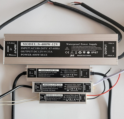 Prezzo buono Alimentazione elettrica all'aperto di 12V 24V LED 60W - luce di striscia impermeabile di For LED del driver di 500W IP67 LED in linea
